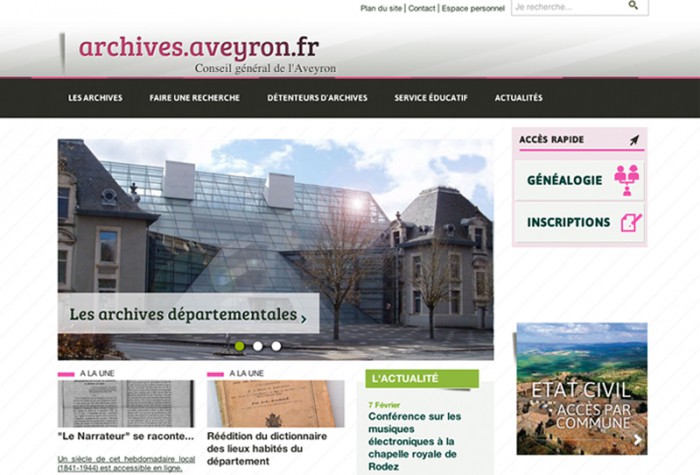 Capture d'écran : Aveyron