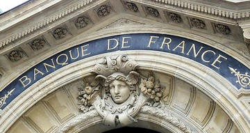 Capture d'écran : Banque de France