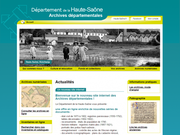 Capture d'écran : Haute-Saône